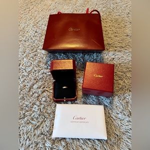*brand new, never worn* Cartier LOVE wedding band